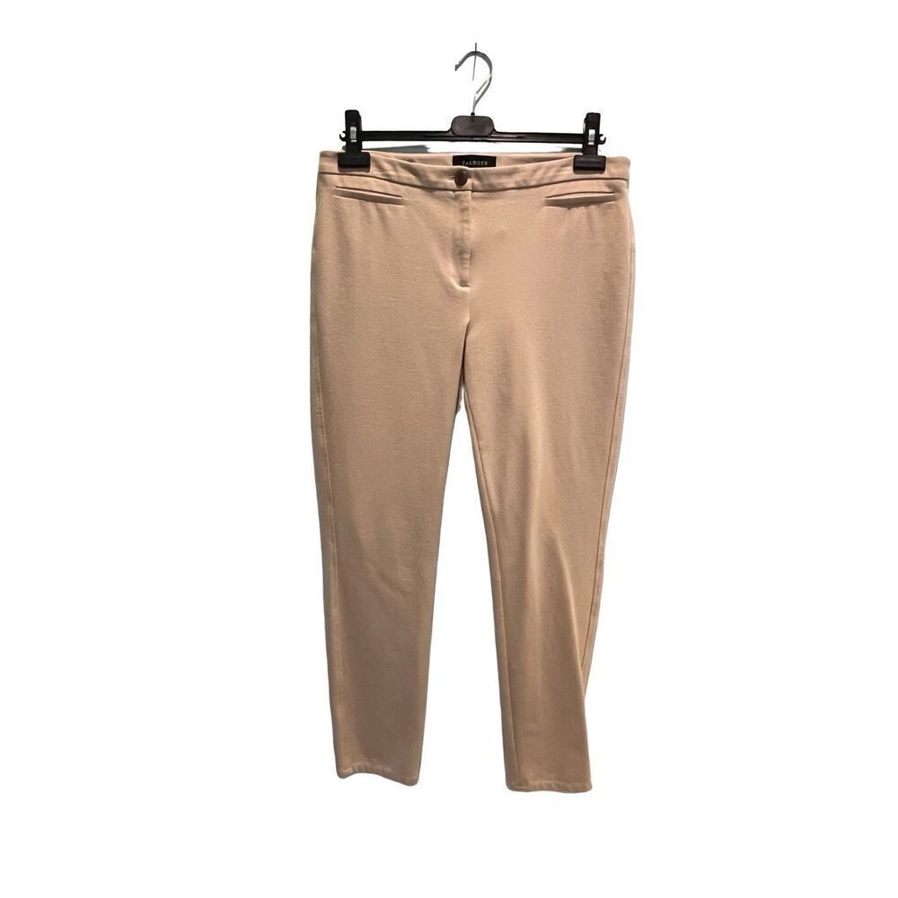 Talbots “Dalton” camel straight leg pants - 10